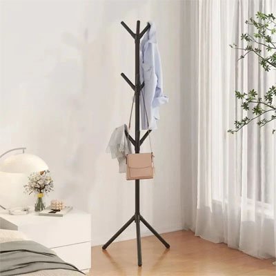 Porte manteau sur pied